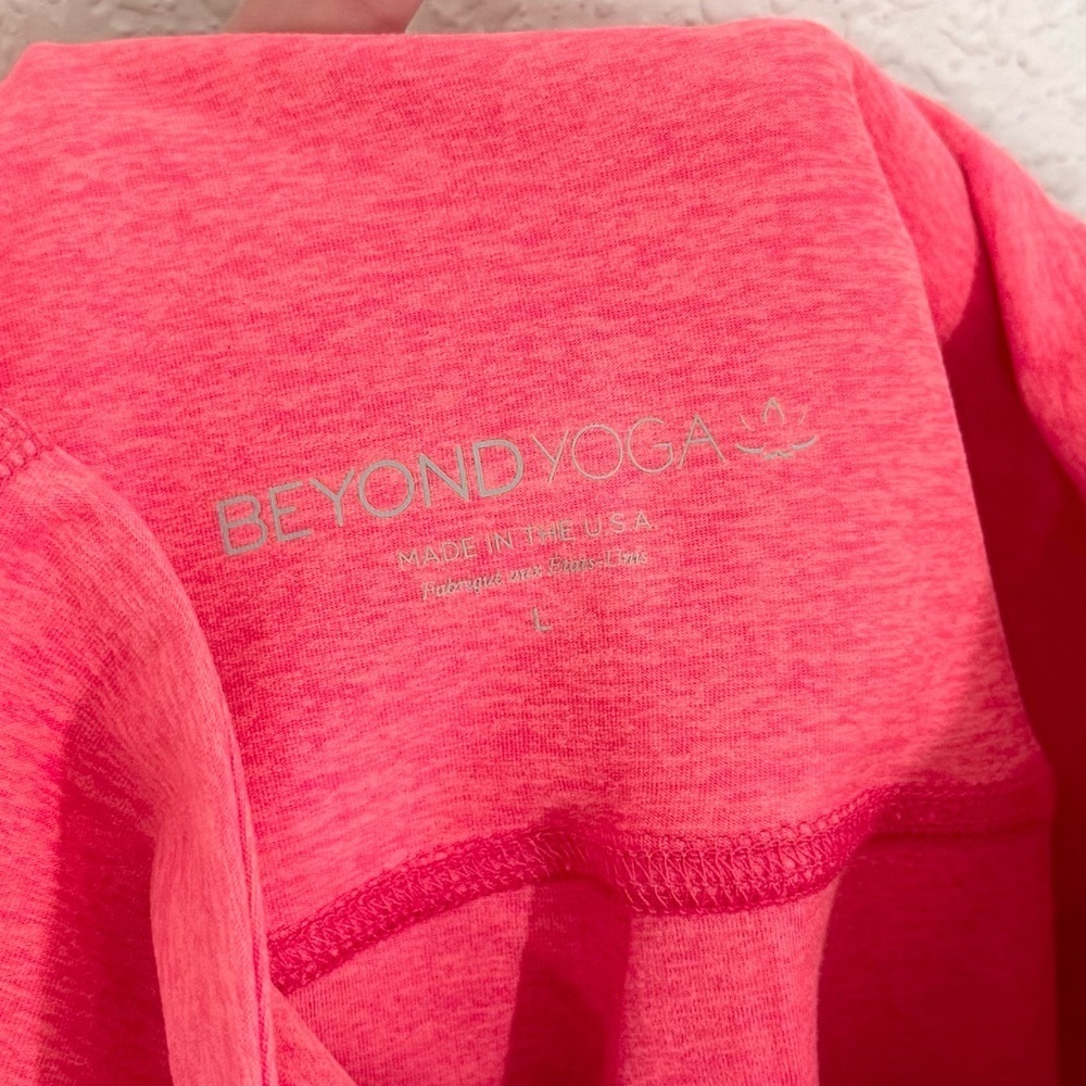 Beyond Yoga Spacedye Caught in the Midi Ankle Leggings Pink Heather Large - Picture 6 of 6